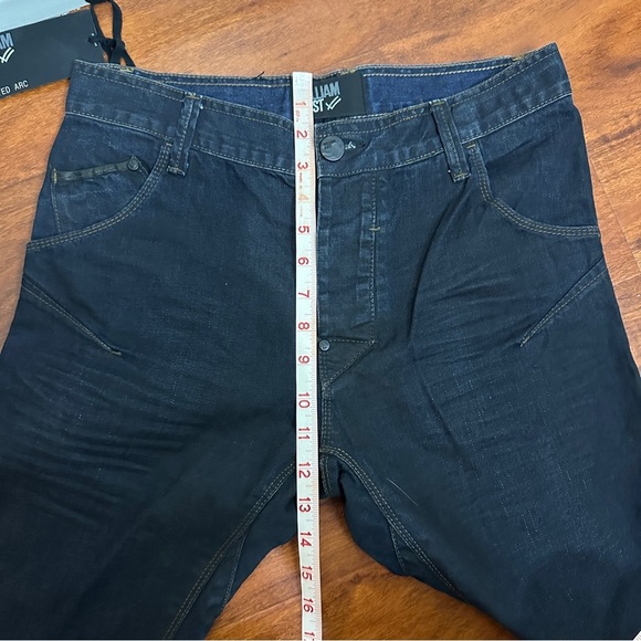 William Rast Mens Twisted Arc Jeans Pants 29X34 - Picture 9 of 11